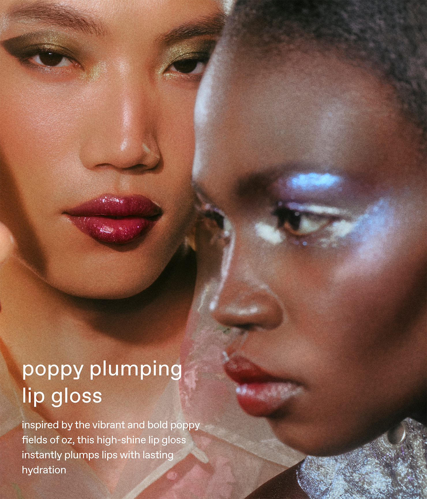 r.e.m. beauty x Wicked: For Good Poppy Plumping Lip Gloss