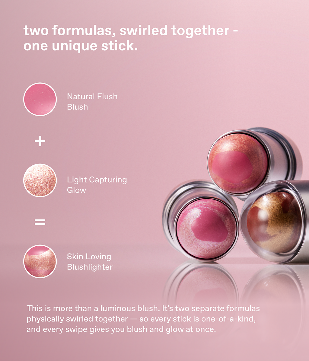mélange à trois blush & highlight stick