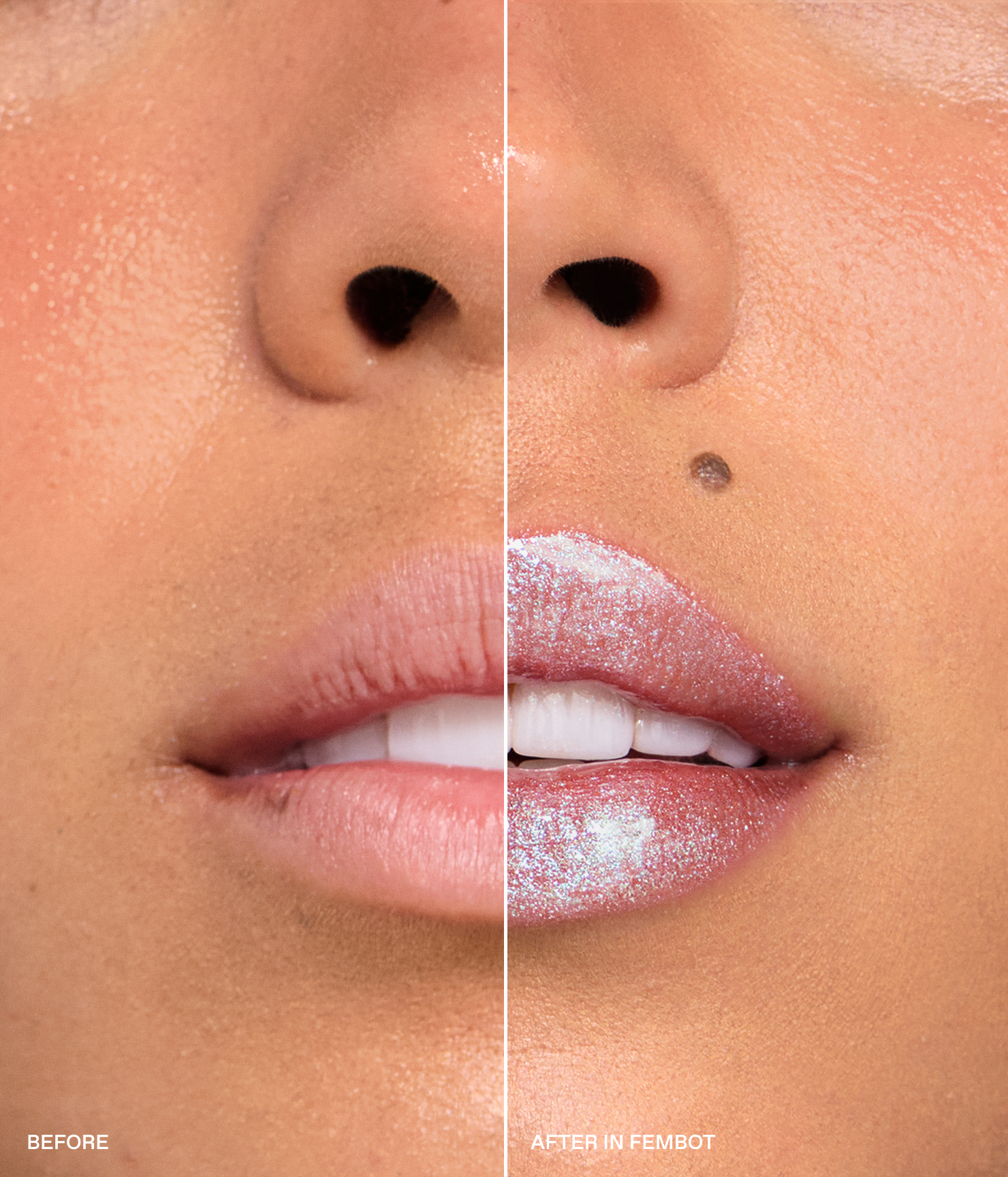plumping lip gloss